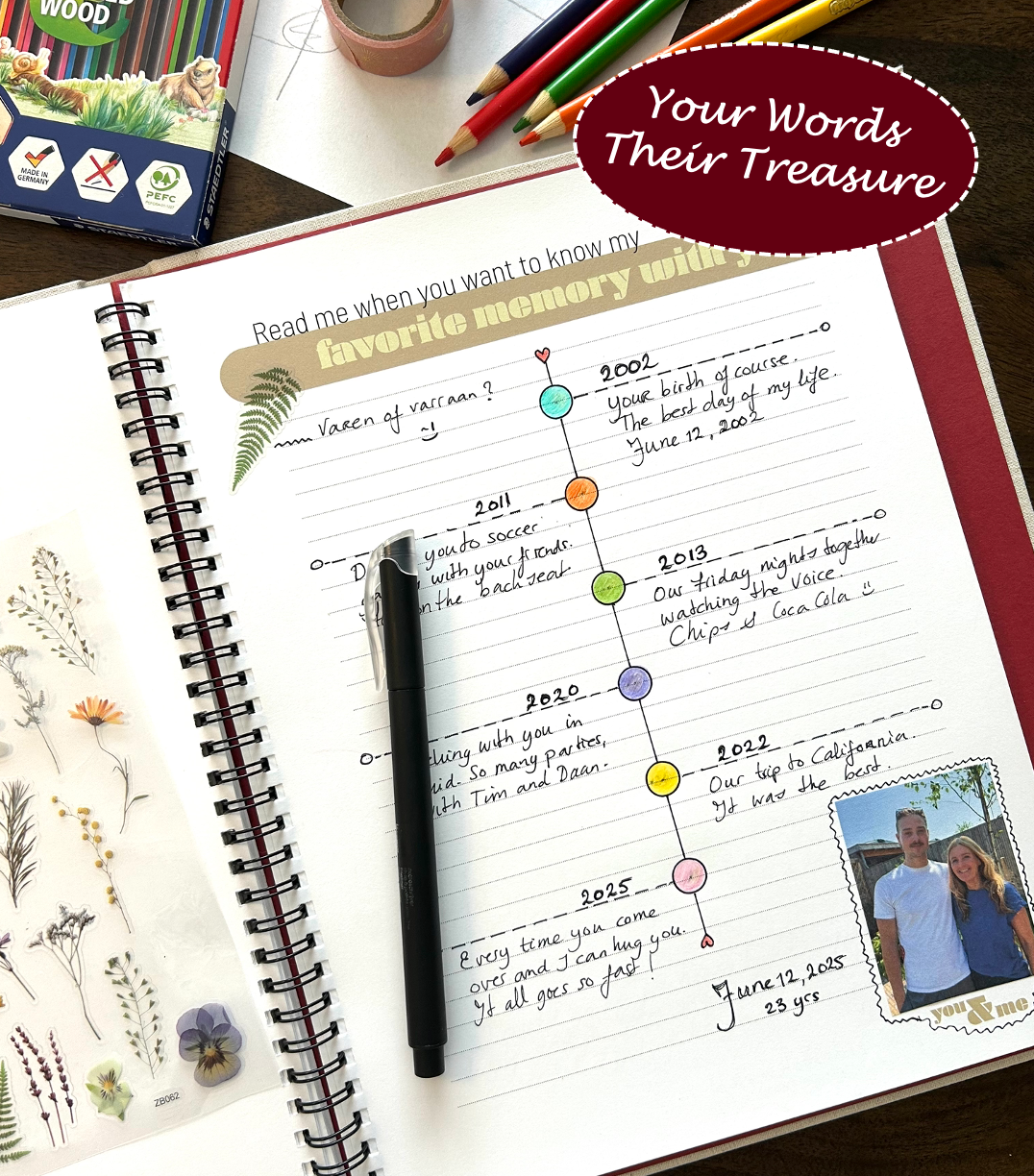 Read Me When You Need Me Journal